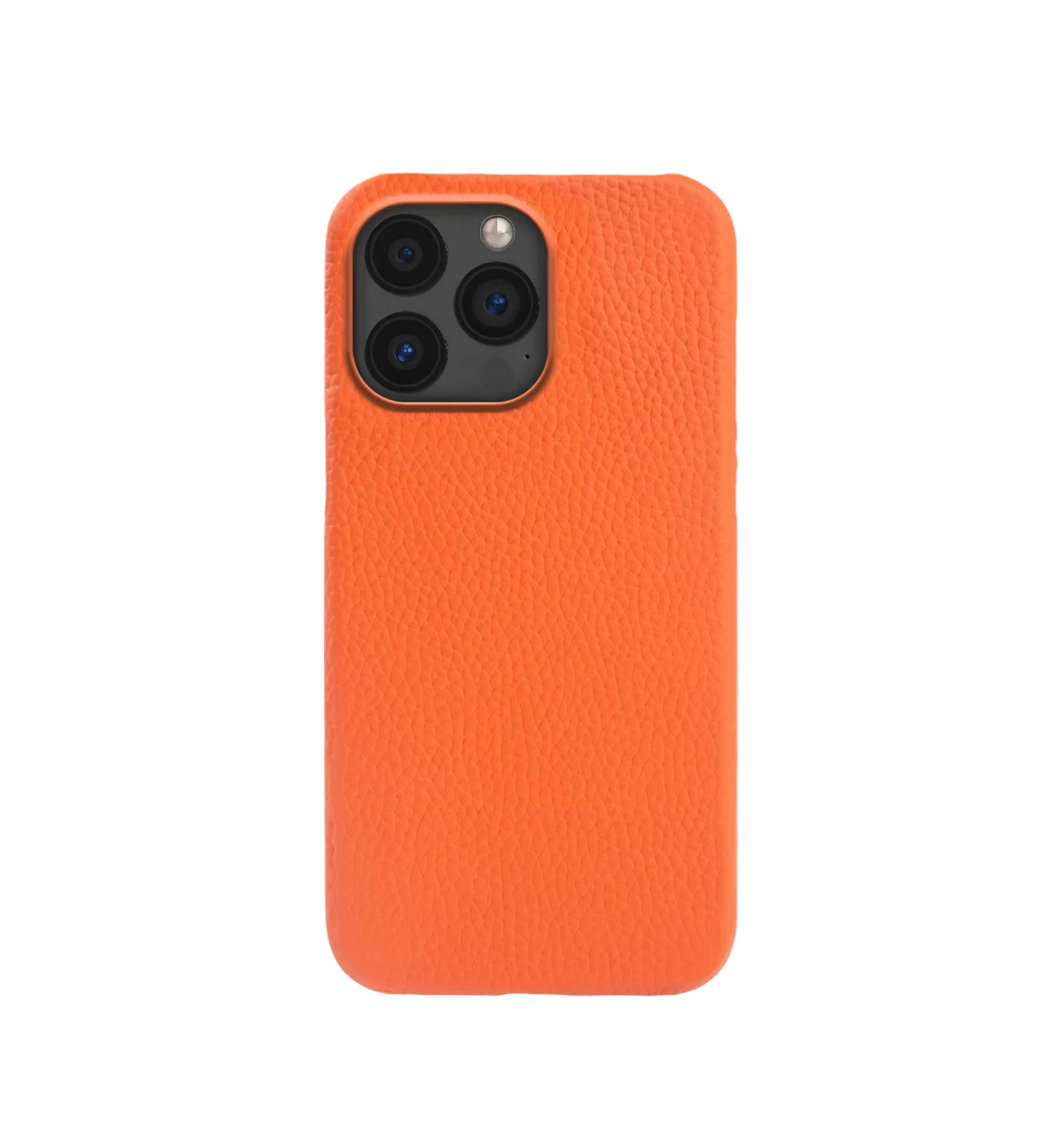 Leather iPhone Case – Orange